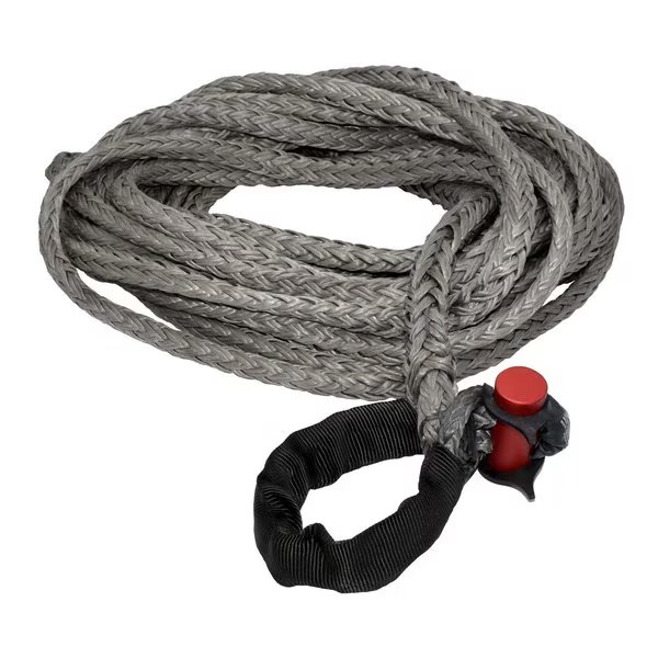 9/16 in. x 50 ft. 13,166 lbs. WLL. LockJaw Synthetic Winch Line Extension w/Integrated Shackle, Lockjaw, Mfr#: 21-0563050
